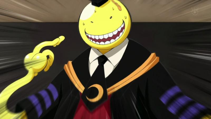 Koro sensei white face