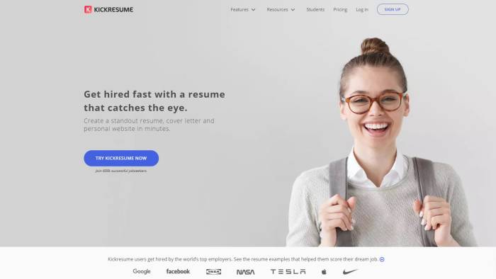 6 Situs  Membuat CV Online  Menarik dan Gratis  Kwikku