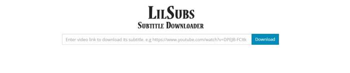 Situs download video online Lilsubs.com