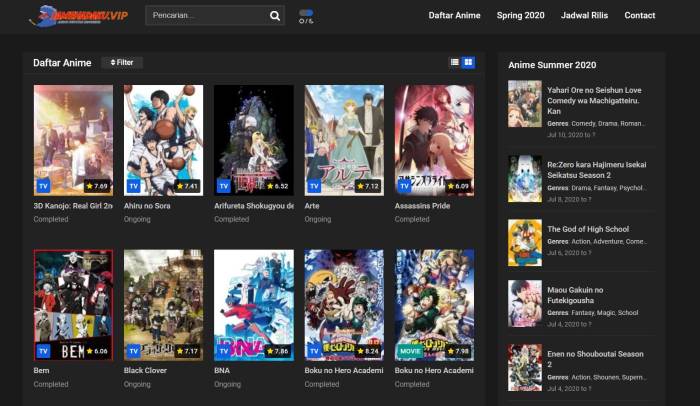 situs download anime sub Indo terbaru terlengkap Samehadaku