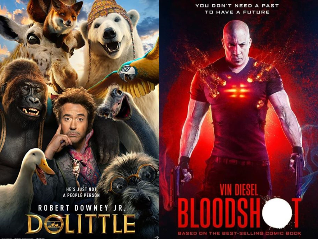 Dolittle' dan 'Bloodshot' Pimpin Box Office Akhir Pekan Bioskop Tiongkok -  Kwikku