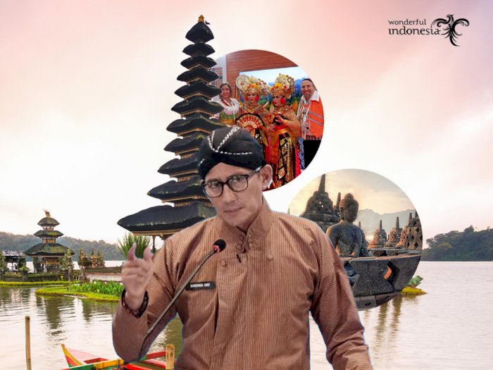 Kunjungan Turis ke Indonesia Lebihi Target Sandiaga Uno Optimis 2023 Juga Meningkat