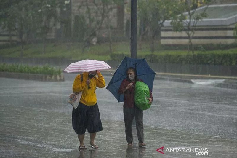 Dominan Hujan Ringan BMKG Prakiraan Cuaca Bali Hari Ini