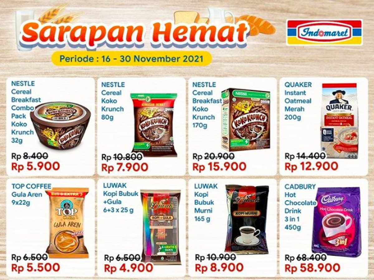 Promo Indomaret Hari Ini Banting Harga, Belanja Hemat Banget! - Kwikku