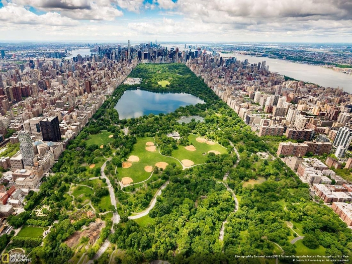 Central Park Southern View karya Antonio Lopez Kwikku, Central Park Southern View karya Antonio Lopez
