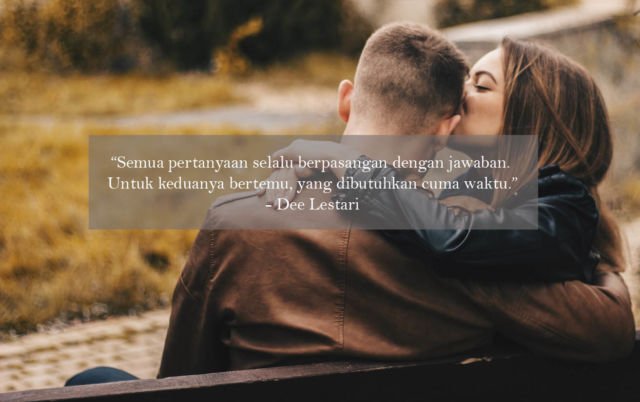 Semoga penantianmu akan terbayar seiring dengan berjalannya waktu Percayalah waktu bisa menyatukan semuanya Kwikku, Semoga penantianmu akan terbayar seiring dengan berjalannya waktu Percayalah waktu bisa menyatukan semuanya