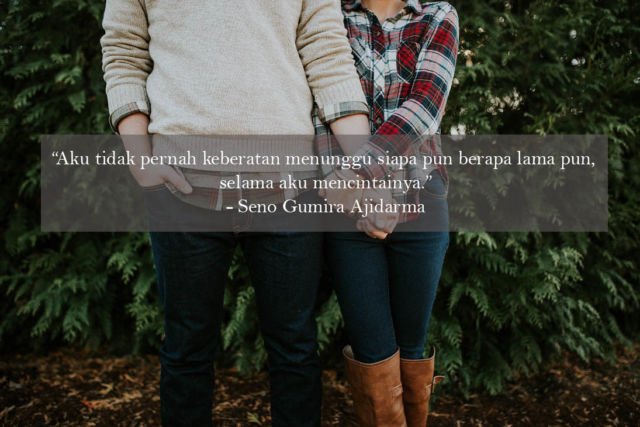 Menunggu memang membosankan tapi menunggu karena cinta adalah keistimewaan Kwikku, Menunggu memang membosankan tapi menunggu karena cinta adalah keistimewaan