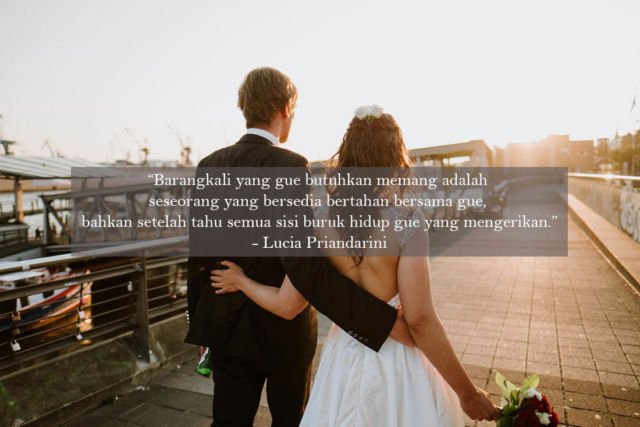Dia sanggup bertahan dengan sifat burukmu kamu juga harus bertahan sedikit lama untuk menggu kesiapannya Kwikku, Dia sanggup bertahan dengan sifat burukmu kamu juga harus bertahan sedikit lama untuk menggu kesiapannya