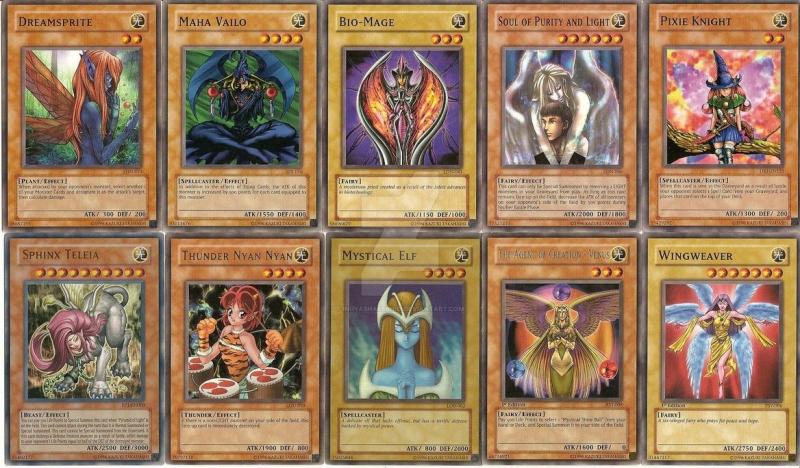 Kartu YuGiOh Kwikku, Kartu YuGiOh