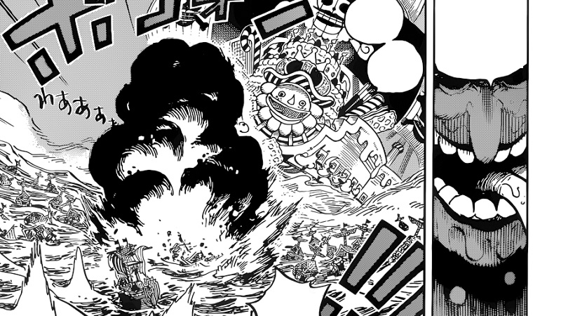 Kejadian di manga One Piece chapter Kwikku, Kejadian di manga One Piece chapter