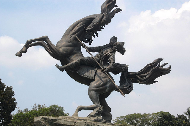 Patung Diponegoro Kwikku, Patung Diponegoro