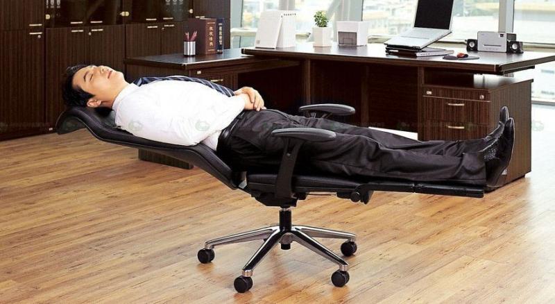 Lay Flat Office Chair Kwikku, Lay Flat Office Chair