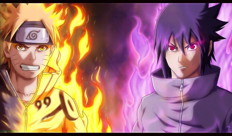 Naruto Uzumaki dan Sasuke Uchiha Kwikku, Naruto Uzumaki dan Sasuke Uchiha