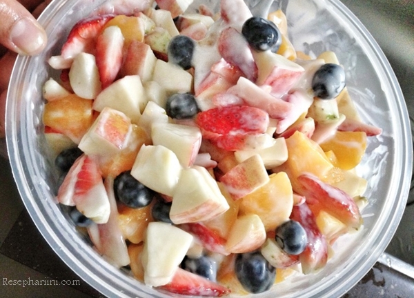 Salad buah Kwikku, Salad buah