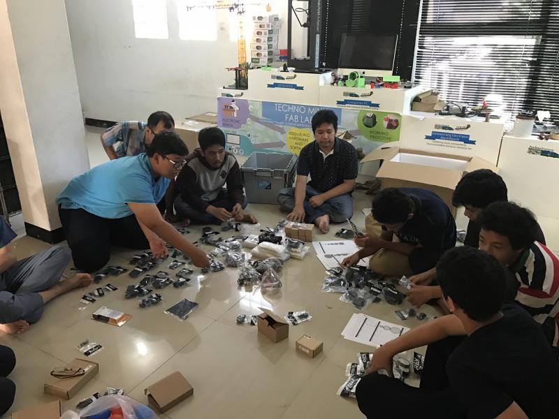 Bergabung Dalam Tim Indonesia Robotic Team Kwikku, Bergabung Dalam Tim Indonesia Robotic Team