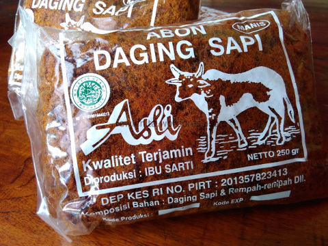 Abon Sapi Padmosusastro Kwikku, Abon Sapi Padmosusastro