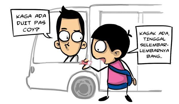 Membantu Ekonomi Sopir Angkot Kwikku, Membantu Ekonomi Sopir Angkot