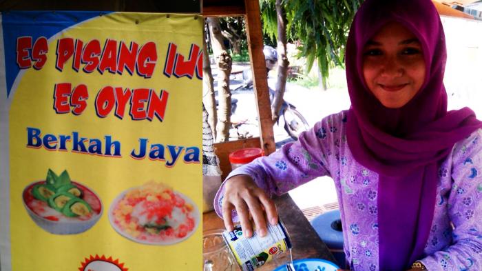 Danik Kuliah Dari Jualan Es Kwikku, Danik Kuliah Dari Jualan Es