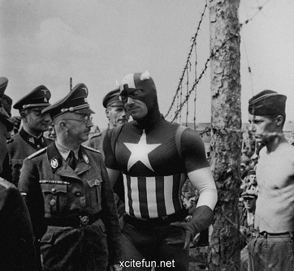 Kwikku, Ternyata captain America sudah ada saat masa itu