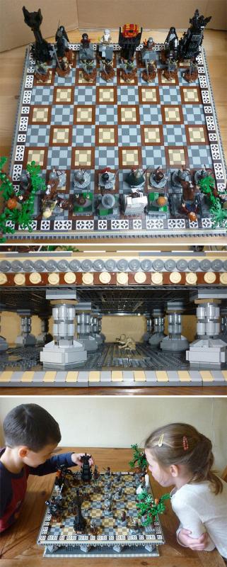 Kwikku, Yang ini namanya mainan dari maina lego juga bisa membentuk catur gaes Bisa ditiru nih
