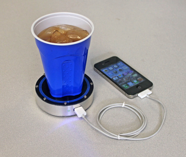 Kwikku, Charge HP juga ada yang mendapatkan dayanya dari panas atau dingins segelas minuman