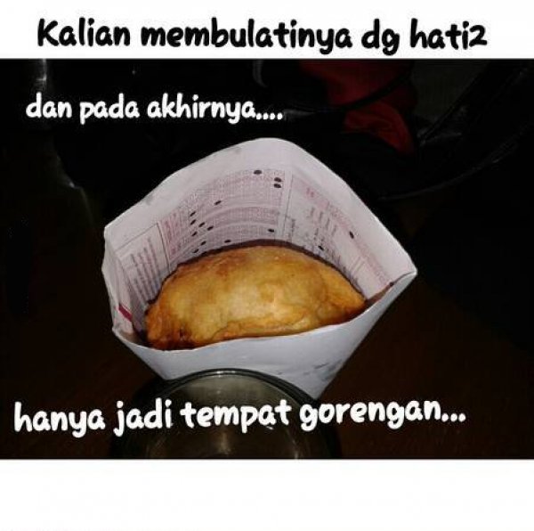 Besokbesok kalau ngerjain soal ujian santai aja bos Tuh dijadikan tempa gorengan lembar jawabannya Kwikku, Besokbesok kalau ngerjain soal ujian santai aja bos Tuh dijadikan tempa gorengan lembar jawabannya