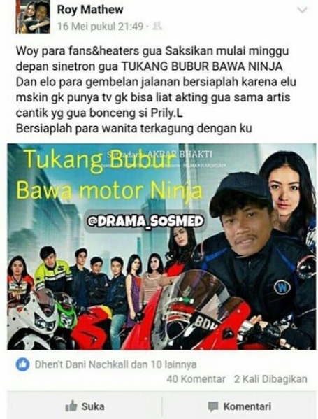 Kalau tukang bubur bawa ninja gerobaknya taruh sebelah mana bang Kwikku, Kalau tukang bubur bawa ninja gerobaknya taruh sebelah mana bang