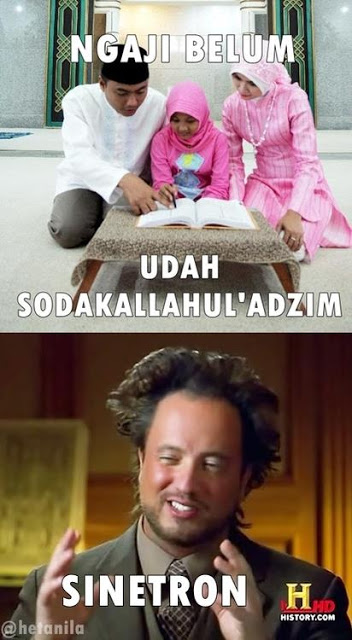 Pokoknya abis Bismillah langsung Sodakallah Bacaan Surahnya gak ada Kwikku, Pokoknya abis Bismillah langsung Sodakallah Bacaan Surahnya gak ada