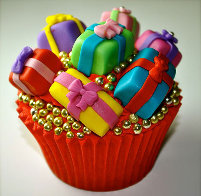 Christmas gift cupcakes jadikan sebagai hadiah terindah di Hari Natal yang dinanti Kwikku, Christmas gift cupcakes jadikan sebagai hadiah terindah di Hari Natal yang dinanti
