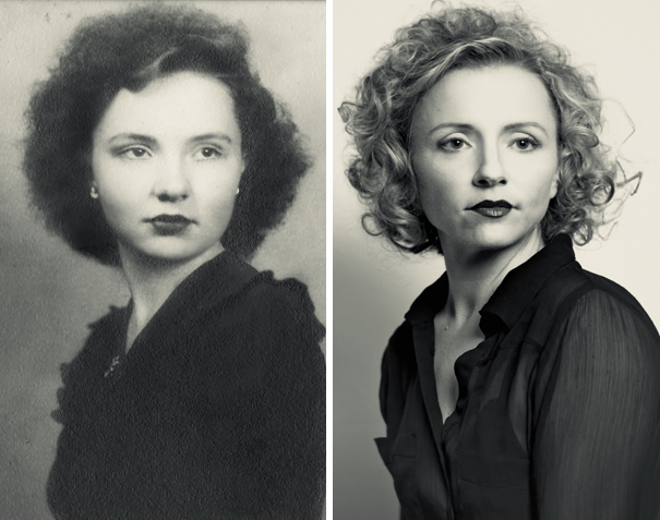 Foto nenek diambil ketika usianya tahun Bukankah generasi pertama dan ketiga ini mirip Kwikku, Foto nenek diambil ketika usianya tahun Bukankah generasi pertama dan ketiga ini mirip