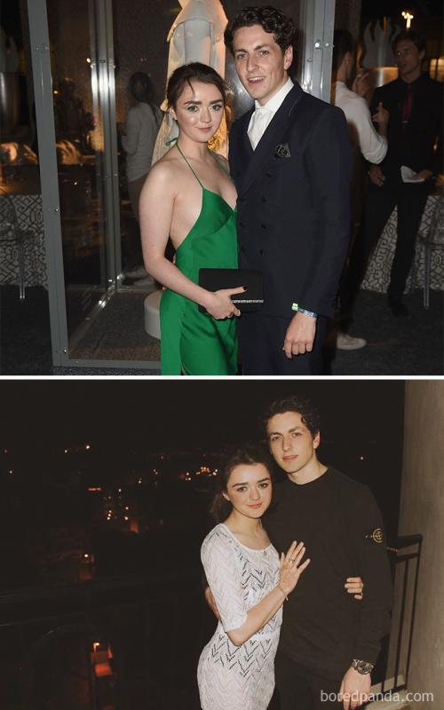 Maisie Williams Arya Stark dan Ollie Jackson Kwikku, Maisie Williams Arya Stark dan Ollie Jackson