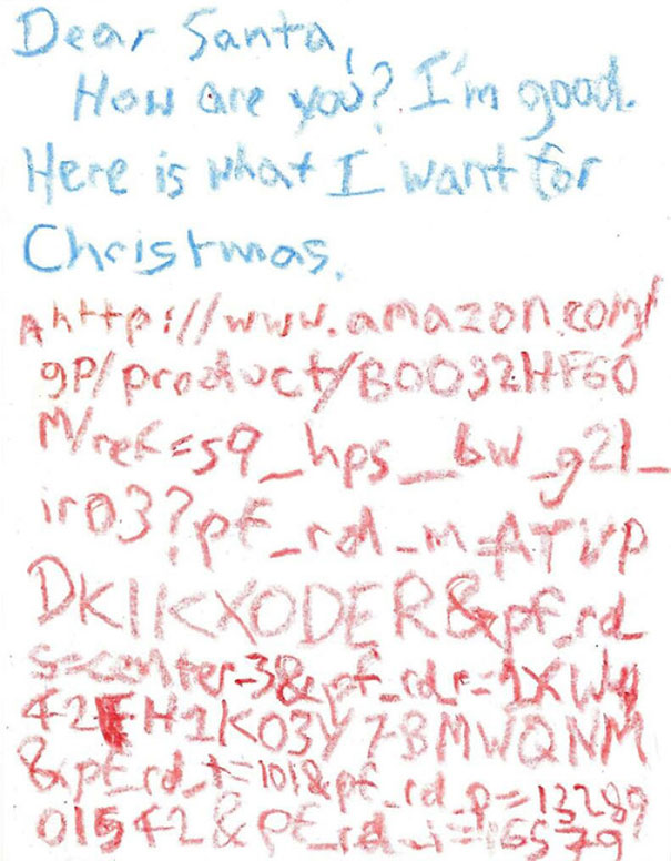 Kids zaman now nih gak banyak omong langsung kasih link Amazoncom Biar nanti Kakek Santanya buka dan pilih sendiri pakai smartphone Kwikku, Kids zaman now nih gak banyak omong langsung kasih link Amazoncom Biar nanti Kakek Santanya buka dan pilih sendiri pakai smartphone