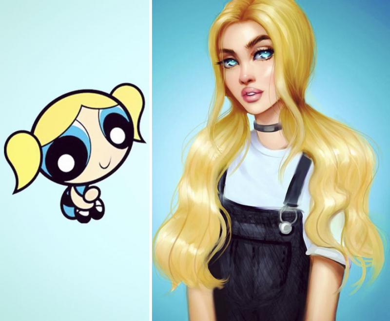 Bubbles The Powerpuff Girls Kwikku, Bubbles The Powerpuff Girls