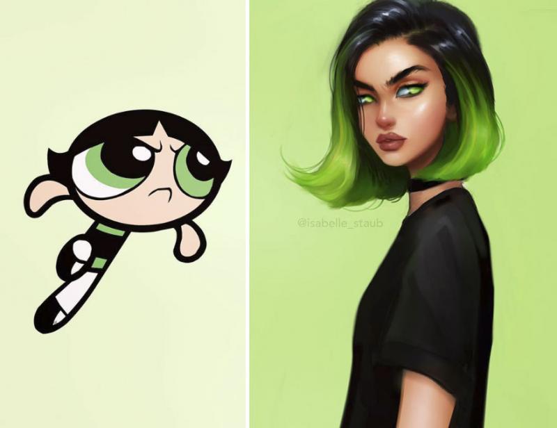 Buttercup The Powerpuff Girl Kwikku, Buttercup The Powerpuff Girl