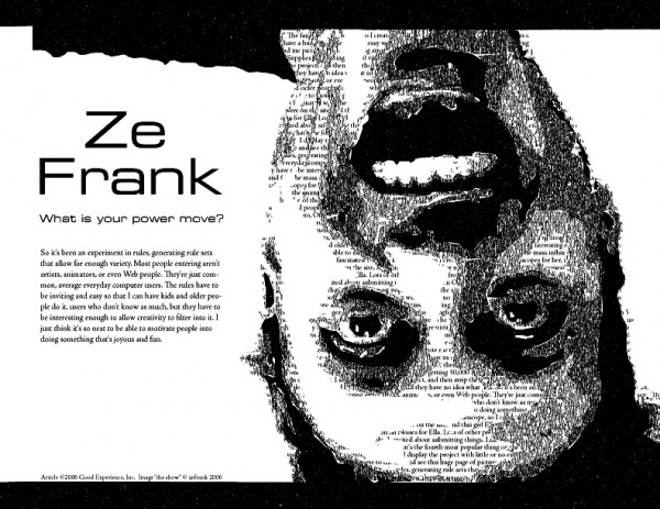 Ze Frank Kwikku, Ze Frank