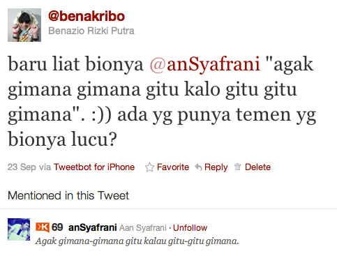 Bena Kribo emang jagonya bikin twit humor yang agak agak gimana gitu Kwikku, Bena Kribo emang jagonya bikin twit humor yang agak agak gimana gitu