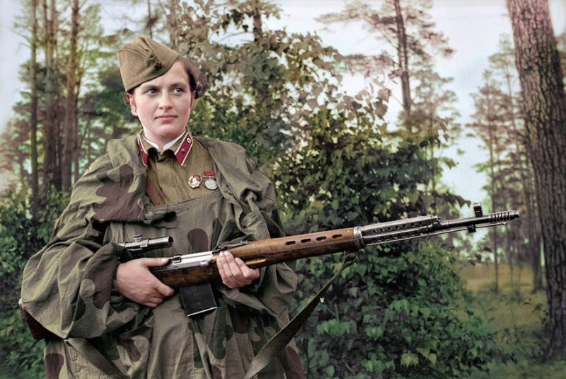 Lyudmila Pavlichenko dilaporkan telah membunuh tentara Nazi dalam waktu kurang dari satu tahun Kwikku, Lyudmila Pavlichenko dilaporkan telah membunuh tentara Nazi dalam waktu kurang dari satu tahun