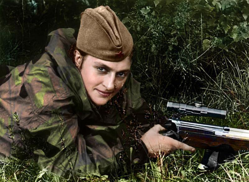 Pavlichenko mengatakan bahwa ia membunuh para orang Hitler seperti bijibijian matang Kwikku, Pavlichenko mengatakan bahwa ia membunuh para orang Hitler seperti bijibijian matang