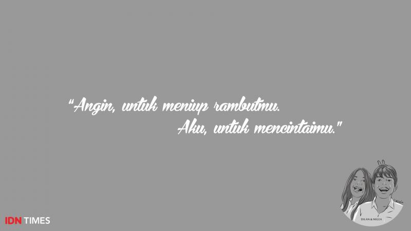 Dilan berikan gambaran bila ia selalu ada untuk orang yang dicintainya Kwikku, Dilan berikan gambaran bila ia selalu ada untuk orang yang dicintainya