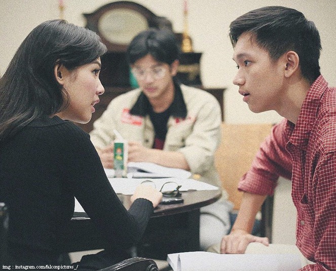 Latihan diselasela syuting Kwikku, Latihan diselasela syuting