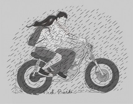 Naik Motor Keliling Bandung Kwikku, Naik Motor Keliling Bandung