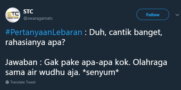 Sampai ditanyain rahasia kecantikan segala Kwikku, Sampai ditanyain rahasia kecantikan segala