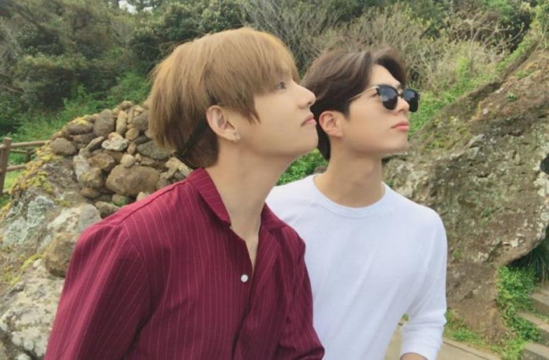 Park Bo Gum dan V Kwikku, Park Bo Gum dan V