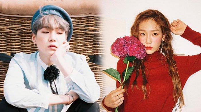 Taeyeon Girls Generation dan Suga BTS Maret Kwikku, Taeyeon Girls Generation dan Suga BTS Maret