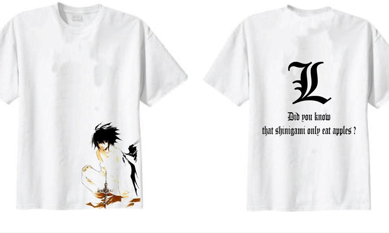 Membeli Pakaian Bergambar Anime Kwikku, Membeli Pakaian Bergambar Anime
