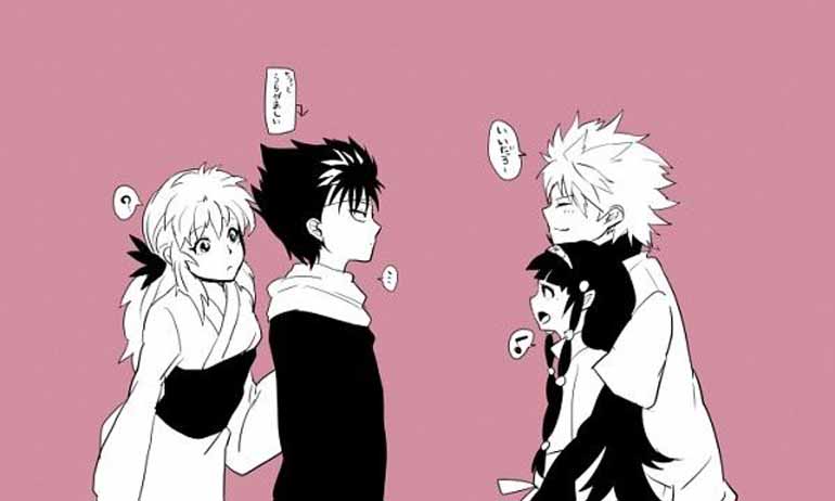 Killua dan Hiei Kwikku, Killua dan Hiei