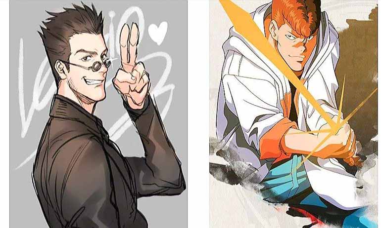 Kuwabara dan Leorio Kwikku, Kuwabara dan Leorio