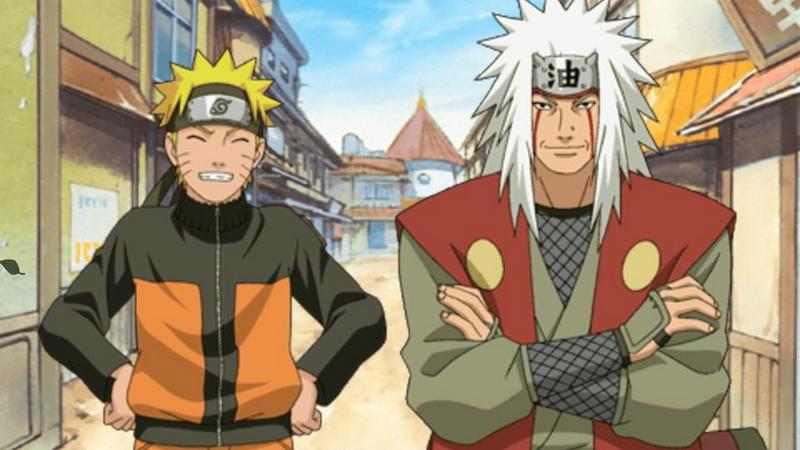 Kedekatan Naruto dan Jiraiya Kwikku, Kedekatan Naruto dan Jiraiya