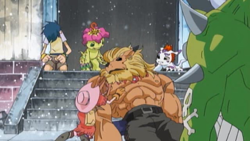 Leomon yang mati di Digimon Adventure Kwikku, Leomon yang mati di Digimon Adventure