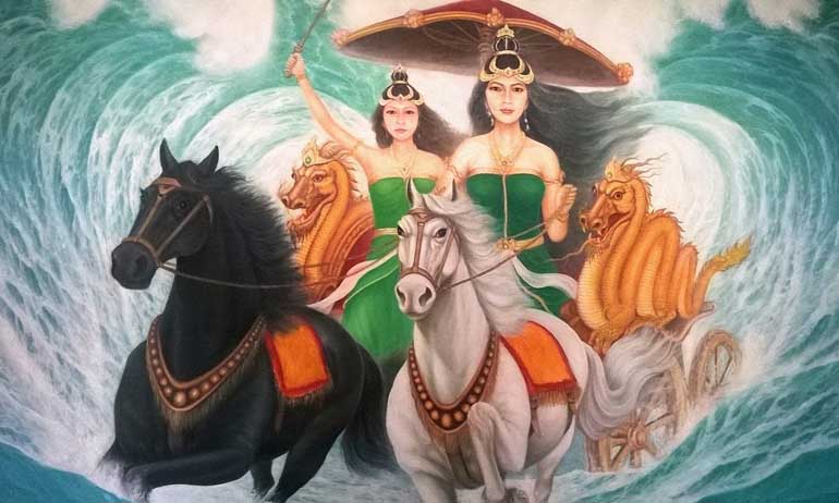 Kanjeng Ratu Kidul dan Nyi Roro Kidul Kwikku, Kanjeng Ratu Kidul dan Nyi Roro Kidul